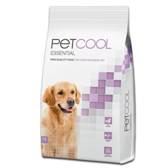 PETCOOL Essential Hundefutter für ausgewachsene Hunde 18kg