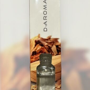 Duftdiffuser D-aroma Reed Diffuser 75ml Sandelholz – Essenz des Orients in Deinem Zuhause