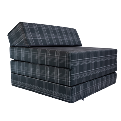 Klappmatratze Gästematratze Größe 200x70x10cm mit VW-GTD-Karomuster