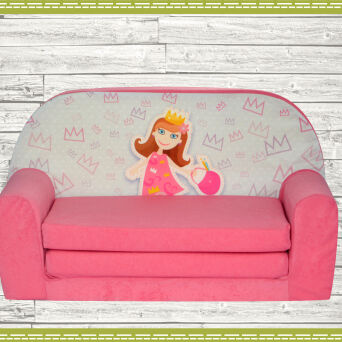 Kindersofa MINI Kindercouch W386_43 Prinzessin II