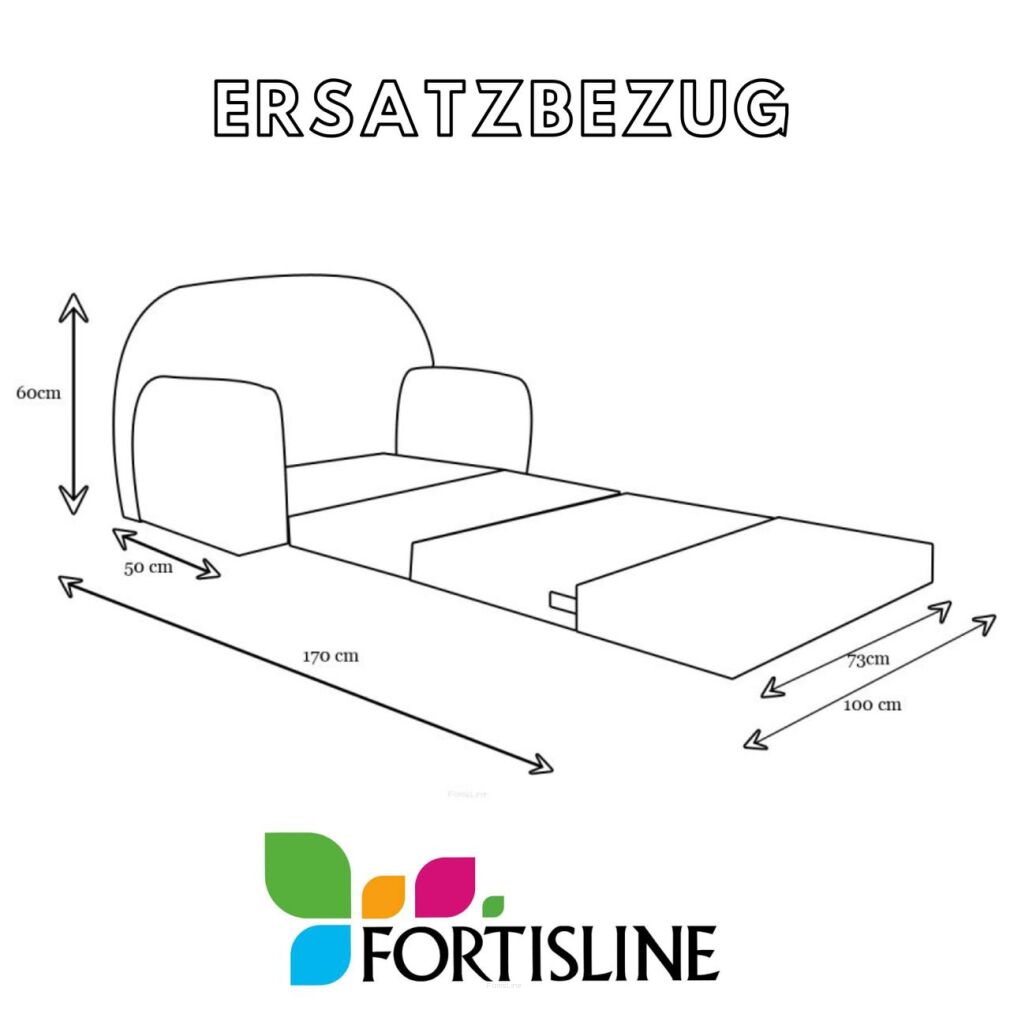 Ersatzbezüge für das Kindersofa W319