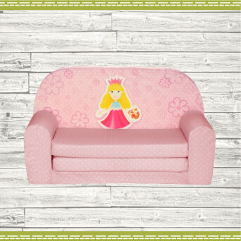 Kindersofa MINI Kindercouch W386_48 Prinzessin