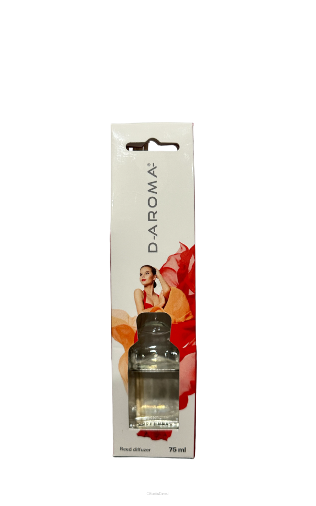 Duftdiffuser D-aroma Reed Diffuser 75ml Just Woman – Eleganz und Kraft in Deinem Zuhause