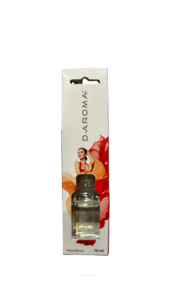 Duftdiffuser D-aroma Reed Diffuser 75ml Just Woman – Eleganz und Kraft in Deinem Zuhause