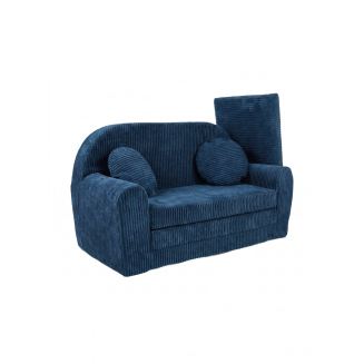Sofa Rosalia  - Ausklappbares Kindersofa aus Cord mit Verlängerung - 34