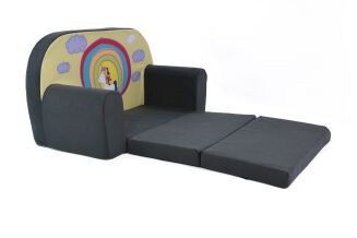 Kindersofa MINI Kindercouch W386_54 Pony Regenbogen - 3
