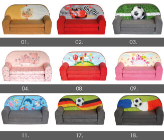 Kindersofa MINI Kindercouch W386_18 FANZONE Football FR - 4