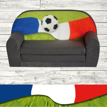 Kindersofa MINI Kindercouch W386_18 FANZONE Football FR