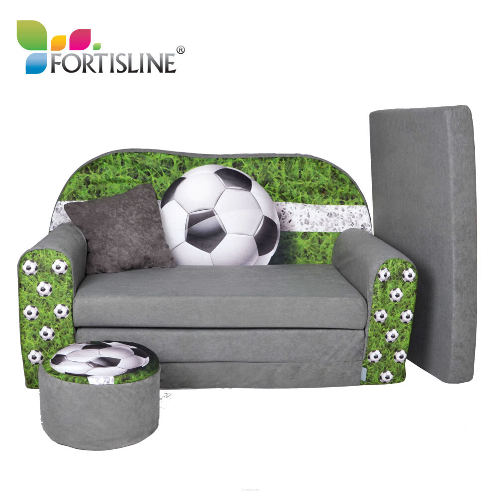 Kindersofa zum Aufklappen - Football