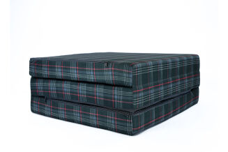 Klappmatratze im VW-GTI-Karomuster M - 180x65x7cm - 9