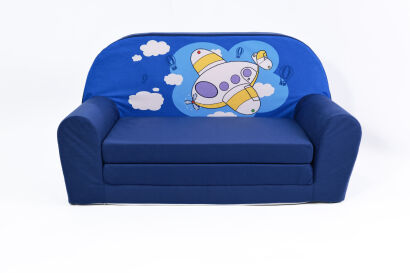 Kindersofa MINI Kindercouch W386_05 Airplane