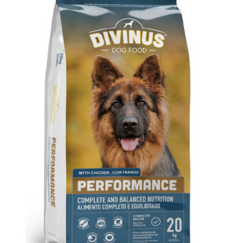 Divinus Performance – Exzellentes Hundefutter für Schäferhunde, 20kg