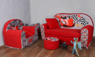 Kindersofa zum Aufklappen - Racing - 3