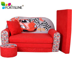 Kindersofa zum Aufklappen - Racing
