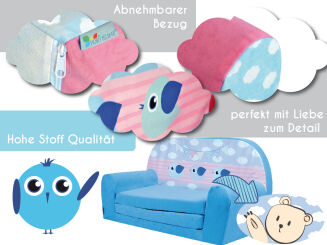 Kindersofa MINI Kindercouch Kindermöbel BIRDS - 3