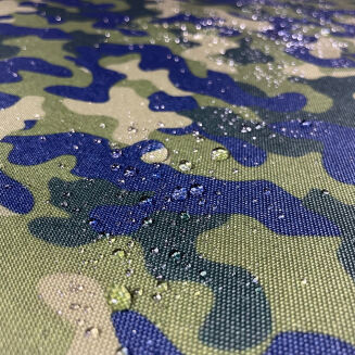 Polsterstoff Polyester Wasserfest mit Motiv 