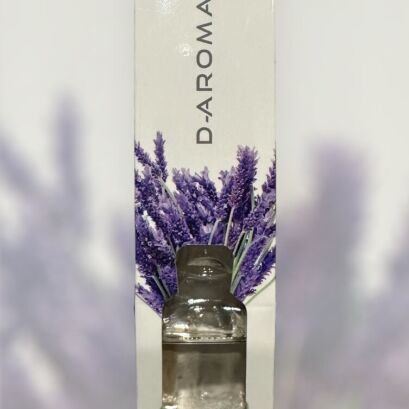 Duftdiffuser D-aroma Reed Diffuser 75ml Lavendel – Beruhigung der Sinne