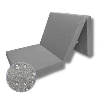 Klappmatratze mit wasserfestem Outdoor-Bezug -Größe XM - 195x60x9cm - 12