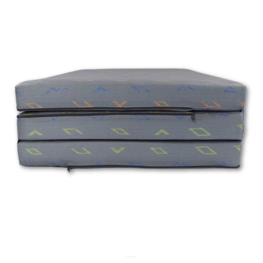 Klappmatratze Gästematratze XL mit VW T4-Motiv 120x195x8cm