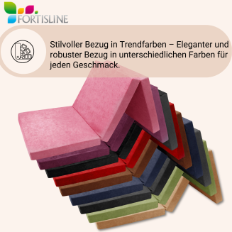 Ersatzbezug für Matratze in der Größe XLT W396 (120x195x8cm) - 3