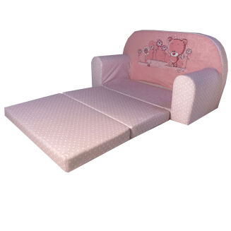 Kindersofa MINI Kindercouch W386_77 Bärchen Punkte - 3