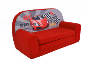 Kindersofa MINI Kindercouch W386_02 Racing Car - 2