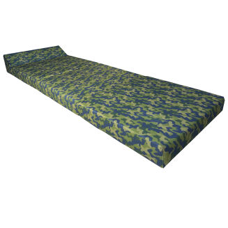 Klappmatratze Gästematratze Größe 200x70x10cm CAMO Blau - 11