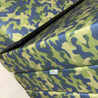Klappmatratze Gästematratze Größe 200x70x10cm CAMO Blau - 9