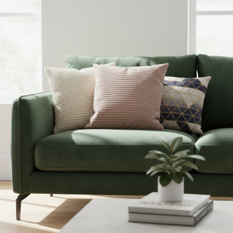 Dekokissen 40×40 cm – aus Cord oder gesteppt - 18