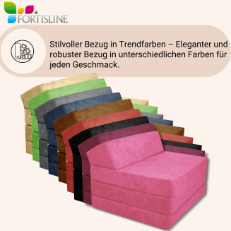 Ersatzbezug für Matratzen mit Kopfteil mit den Maßen 200x70x10 cm - 3