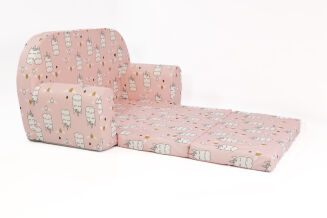 Kindersofa MINI Kindercouch W386_51 Einhorn PINK - 3