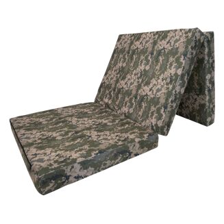 Klappmatratze Camouflage PIXEL Größe L - 195x80x9cm - 11