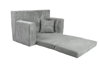 Kindersofa Rosalia aus Kuschel-Cord – Stilvoll, sicher und perfekt für Spiel und Entspannung - 17