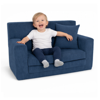 Kindersofa Rosalia aus Kuschel-Cord – Stilvoll, sicher und perfekt für Spiel und Entspannung - 35