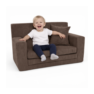 Kindersofa Rosalia aus Kuschel-Cord – Stilvoll, sicher und perfekt für Spiel und Entspannung - 41