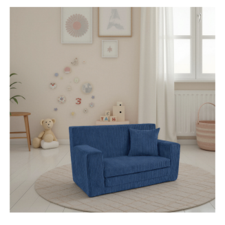 Kindersofa Rosalia aus Kuschel-Cord – Stilvoll, sicher und perfekt für Spiel und Entspannung - 38