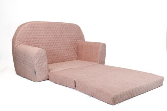 Kindersofa MINI Kindercouch W386_57 PIK Puderrosa - 2