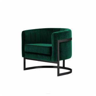 Glam Elegance – Design-Sessel mit Edelstahlrahmen - 13