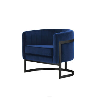 Glam Elegance – Design-Sessel mit Edelstahlrahmen - 19