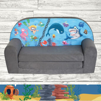 Kindersofa MINI Kindercouch W386_11 Ocean II