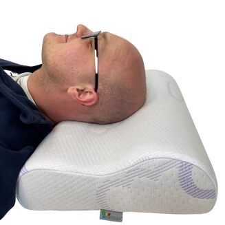 Kopfkissen Nackenkissen Orthopädisches Rehabilitationskissen mit Memory Foam - 3