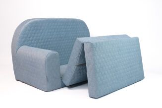 Kindersofa MINI Kindercouch W386_62 Blau - 4