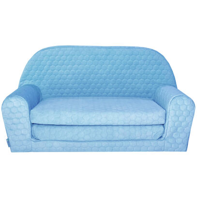 Kindersofa MINI Kindercouch W386_62 PIK Blau