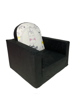 Ausklappbarer Kindersessel - schlafendes Einhorn - 3