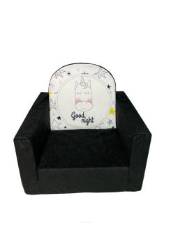 Ausklappbarer Kindersessel - schlafendes Einhorn - 6