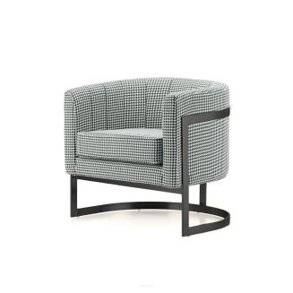 Glam Elegance Sessel – Pepita trifft Modern Glamour - 11