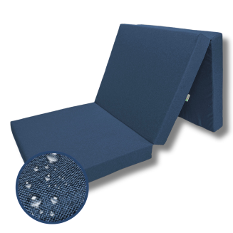 Klappmatratze mit wasserfestem Outdoor-Bezug -Größe M 180 x 65 x 7cm - 5