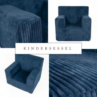 Kindersessel Rosalia aus Kuschel-Cord – Stilvoll, sicher und perfekt für Spiel und Entspannung - 37
