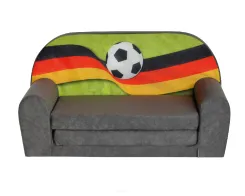 Kindersofa MINI Kindercouch W386_17 FANZONE Football DE