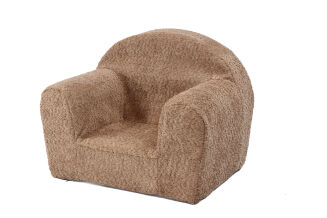 Kindersessel David-Mini aus Teddy-Stoff – Komfort und Stil für die Kleinsten - 8